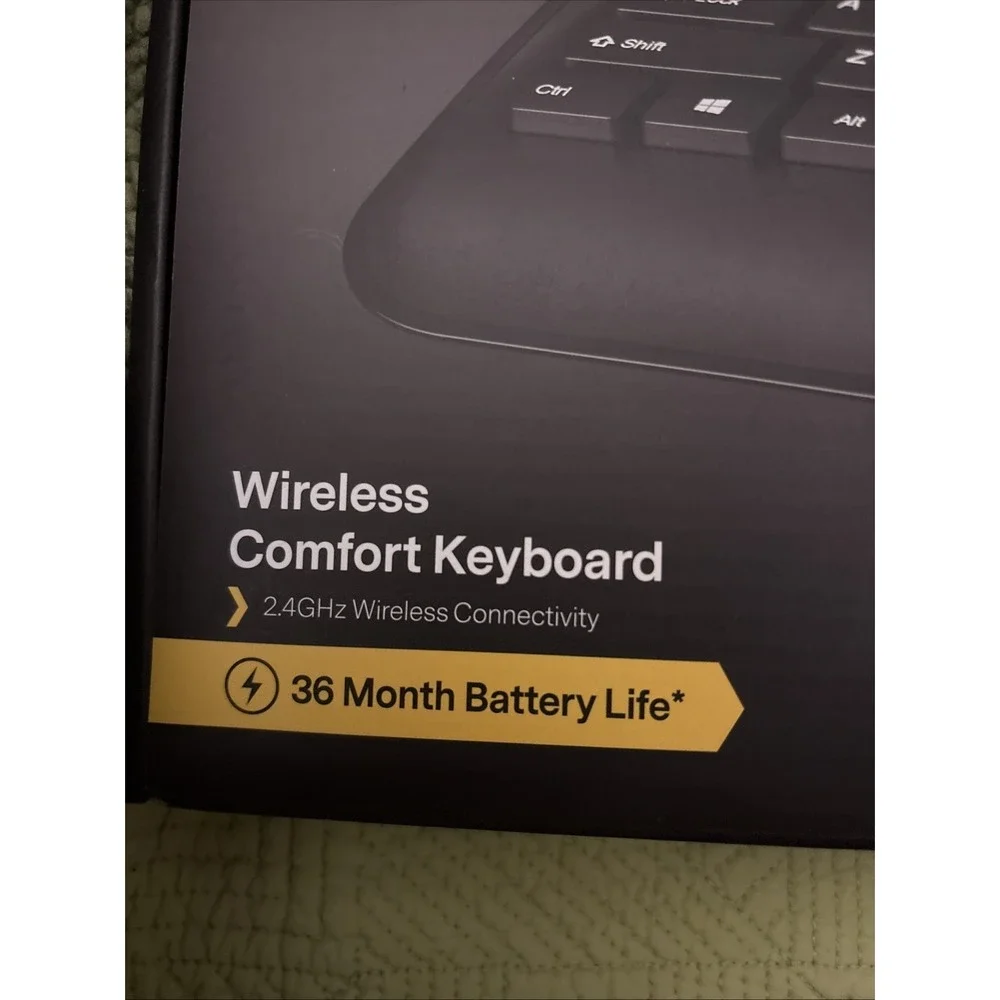 NEW NXT Technologies™ Wireless Comfort Keyboard, Black (NX60881)
